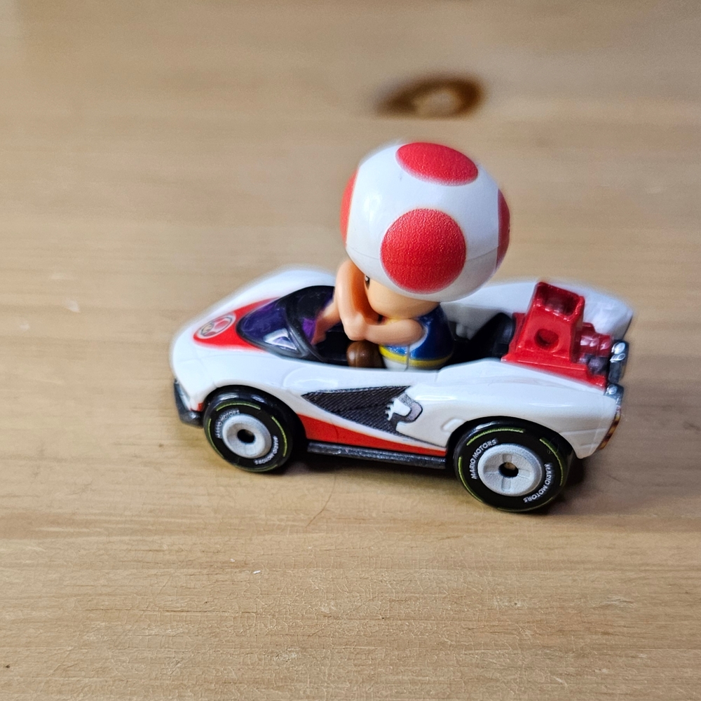Nintendo Toad Racer Toy - Red & White - Picture 2 of 3